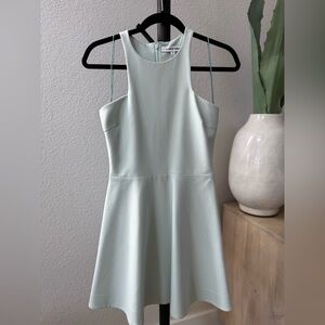 Elizabeth and James paneled fit and flare dress mint